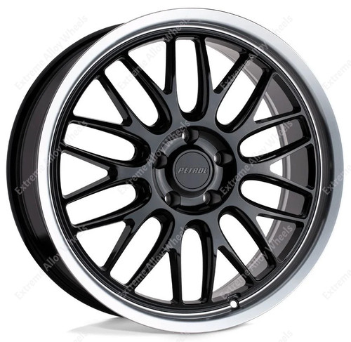 Black p4c alloy wheels - black,