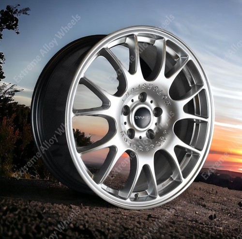 Silver alloy wheels - 18", sc