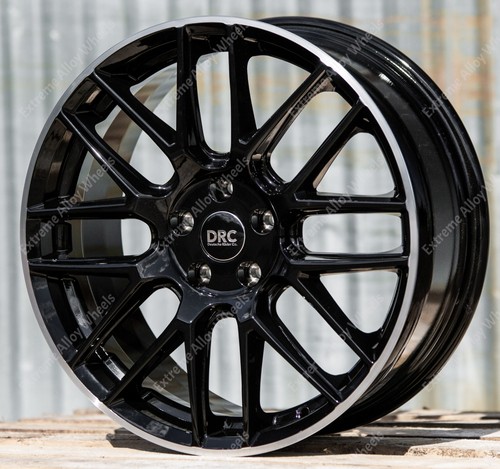 Black dynamo alloy wheels - 18",