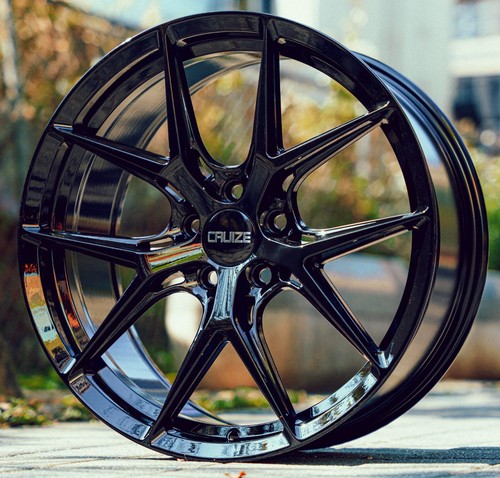 Black gtv alloy wheels - 18",