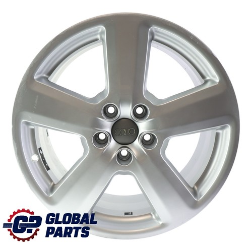 Audi silver alloy wheel - audi, b7
