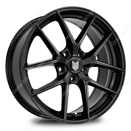 Black fx5 alloy - black, wheels