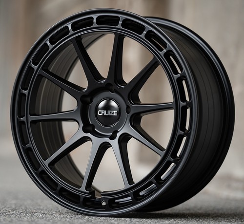Black cyclone alloy wheels - black,